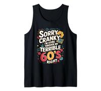 Funny Angry Duck 60s Birthday Tank Top