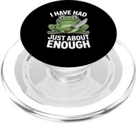 Funny Angry Frog I Have Had Just About Enough PopSockets PopGrip for MagSafe