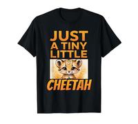 Funny Animal Art Design Just A Tiny Little Cheetah Buddy Value Graphic T-Shirt