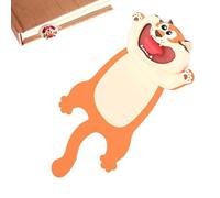 Funny Animal Bookmarks - 3D Cartoon Pages with Adorable Expressions and Durable Material, Great for Reading and Fancy Fun | Book Accessories For