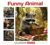 Funny Animal Calendar 2026: Comical Moments and Silly Expressions from the Wild
