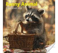 Funny Animal Calendar 2026: Comical Moments and Silly Expressions from the Wild