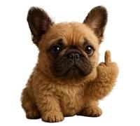 Funny Animal Doll Collection for Home and Office Decor, with Unique Poses for Gifting and Stress Relief, Cute Cartoon Design for Lighthearted Atmosphere I
