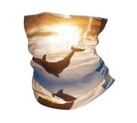 Funny Animal Dolphin Fashionable And Versatile Sports Headscarf, Soft And Lightweight, Suitable For Various Sports Activities