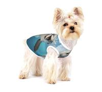 Funny Animal Dolphin Print Dog Shirt,Dog Shirt Vest for Small Breeds Like Chihuahuas,Yorkies, and Puppies