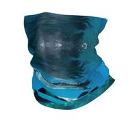 Funny Animal Dolphin Print Headband Neck Gaiter Head Wrap Headwear