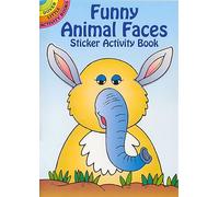 Funny Animal Faces Sticker Activity Book (Little Activity Books)