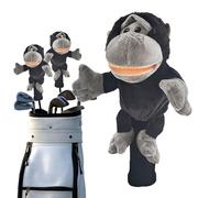 Funny Animal Golf Club Covers - 15.75x1.97 inches Golfs Driver Plush Cover, Lovely Funny And Functional Covers With Animal Design, Perfectly Fit & Secure Golf Clubs Cover Fits 1 Wood Clubs