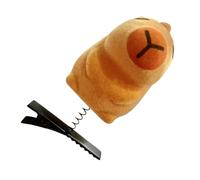Funny Animal Hair Bullet Fillock Capybara Clip Strong Safety for Birthday Party and Music Festival Hair Styling Tools