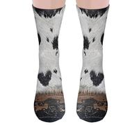 Funny Animal Horse Paws Socks - 3D White Elephant Novelty Gifts for Men, Women & Teens - Cute Funky Crazy Socks for Dad, Husband - Valentine's & Ideas