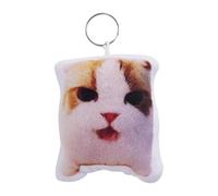 Funny Animal Keychain - Cute Sound Pendant, Adorable Backpack Accessory | Mini Plush Decorative Charm, Portable Keyring Collectible for Kids Teens Boys Girls Men Women Gift
