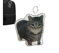 Funny Animal Keychain - Cute Sound Pendant, Adorable Backpack Accessory | Mini Plush Decorative Charm, Portable Keyring Collectible for Kids Teens Boys Girls Men Women Gift