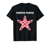 Funny Animal Ocean Minimalist Simple Starfish T-Shirt