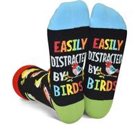 Funny Animal Socks Gifts for Women Men Teens, Novelty Gift Idea for Animal Lover, Bird, Medium