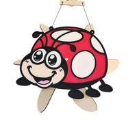 Funny Animal Wind Spinner Wooden Animal Wind Spinner Cartoon Animal Wind Spinner Weather Resistant Art Ornament for Garden, Courtyard, Garden