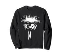 Funny animals Emus minimalist bird simple emu Sweatshirt