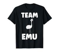 Funny Animals Emus Minimalist Bird Simple Team emu T-Shirt