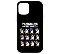 Funny Animals Graphic Penguins of the World Penguin Lover Case for iPhone 12/12 Pro
