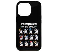 Funny Animals Graphic Penguins of the World Penguin Lover Case for iPhone 13 Pro