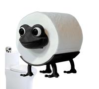 Funny Animals Toilet Paper Holder - Creative Bull Frog Dog Shaped Tissue Organizer | Home Kitchen Bathroom Living Room Storage Accessory, d