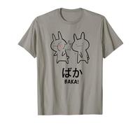 Funny Anime Baka Rabbit Slap Shirt - Baka Japanese Tee T-Shirt