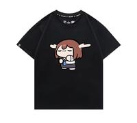 Funny Anime My Deer Friend Nokotan T-Shirts Manga Character Noko Shikanoko Printed Otaku Summer Top Torako Koshi Short Sleeves T-Shirts