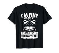Funny Ankle Surgery Recovery Broken Foot Rehab T-Shirt