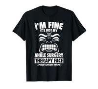 Funny Ankle Surgery Recovery Broken Foot Rehab Value Graphic T-Shirt