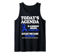 Funny Ankylosing Spondylitis Warrior Flare Day Tank Top