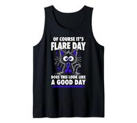 Funny Ankylosing Spondylitis Warrior Flare Day Tank Top