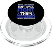 Funny Ankylosing Spondylitis Warrior PopSockets PopGrip for MagSafe