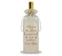 Funny Anniversary Present for Him Her Anniversary Wedding Gifts for Couple Wine Gift Bags Engagement Happy Anniversarys Wine Bottle Bag 20th 30th 40th 50th Anniversarys Present