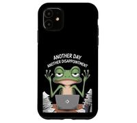 Funny Another Day Another Disappointment Frog Work Humor Case for iPhone 11