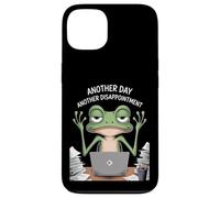 Funny Another Day Another Disappointment Frog Work Humor Case for iPhone 13