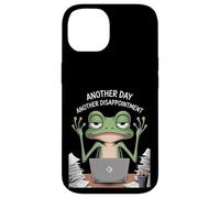 Funny Another Day Another Disappointment Frog Work Humor Case for iPhone 14