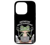 Funny Another Day Another Disappointment Frog Work Humor Case for iPhone 14 Pro
