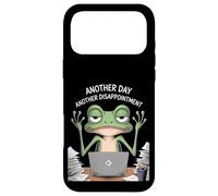 Funny Another Day Another Disappointment Frog Work Humor Case for iPhone 17 Pro Max