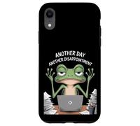 Funny Another Day Another Disappointment Frog Work Humor Case for iPhone XR