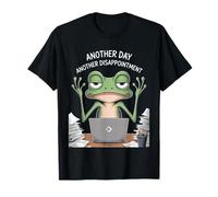 Funny Another Day Another Disappointment Frog Work Humor T-Shirt