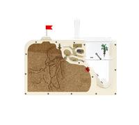 Funny Ant Castle with Sand Ant Nest Home Children Educational Bio Art Ant Farm Underground Ecology Castle Ant Cage