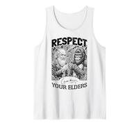 Funny Anthropology Charles Darwin Evolution Gorilla Quote Tank Top