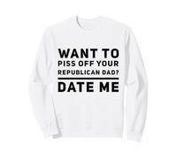 Funny Anti-Republican Boyfriend Girlfriend Humor Politics Sweatshirt