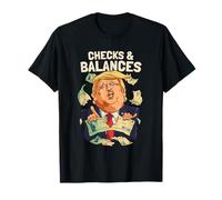 Funny Anti-Trump Checks and Balances Funny Anti-Trump T-Shirt