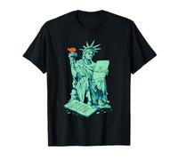 Funny Anti-Trump Statue of Liberty Immigrant Policy Protest T-Shirt