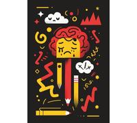 Funny Anxiety Notebook: Contains Trace Amounts of Motivation: A Dark Humor Graph Paper Journal for Students, Overthinkers, and Academic Burnouts