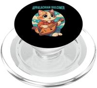 funny appalachian dulcimer PopSockets PopGrip for MagSafe