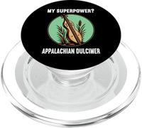 funny appalachian dulcimer PopSockets PopGrip for MagSafe