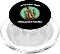 funny appalachian dulcimer PopSockets PopGrip for MagSafe