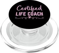 Funny Appreciation Life Coaching Certified Life Coach PopSockets PopGrip for MagSafe