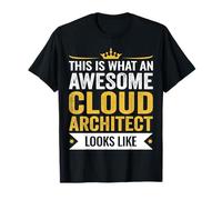 Funny Appreciation This is an Awesome Cloud Architect T-Shirt
